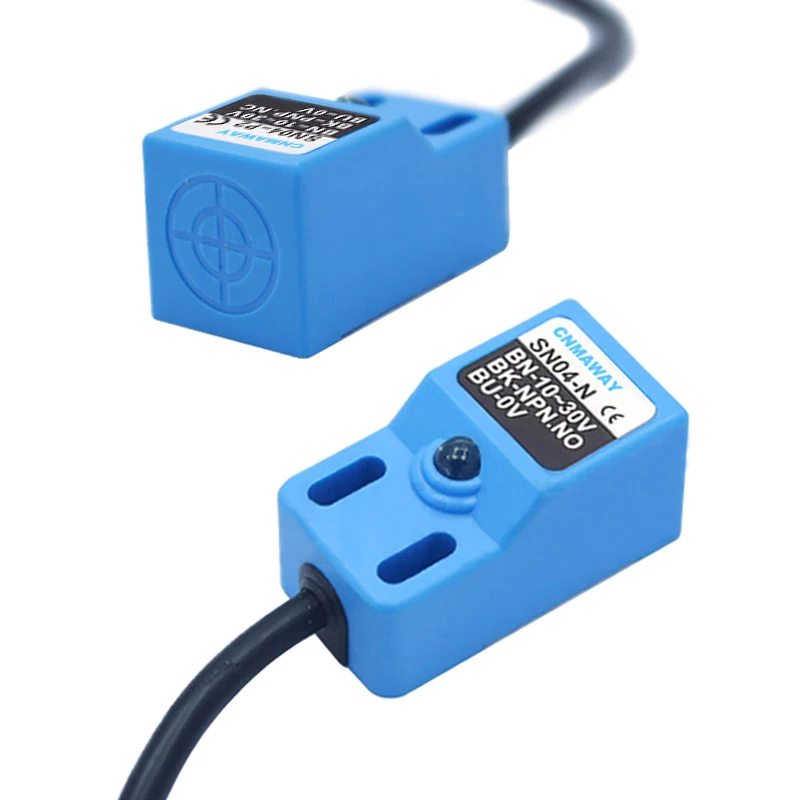 Sensor de Detecção de Metal Interruptor de Proximidade para Inspeção de Metal Sn04-d1 d2 y1 y2 Sn04-n2 Sn04-p Sn04-p2 Npn Pnp nc no 10 Pcs