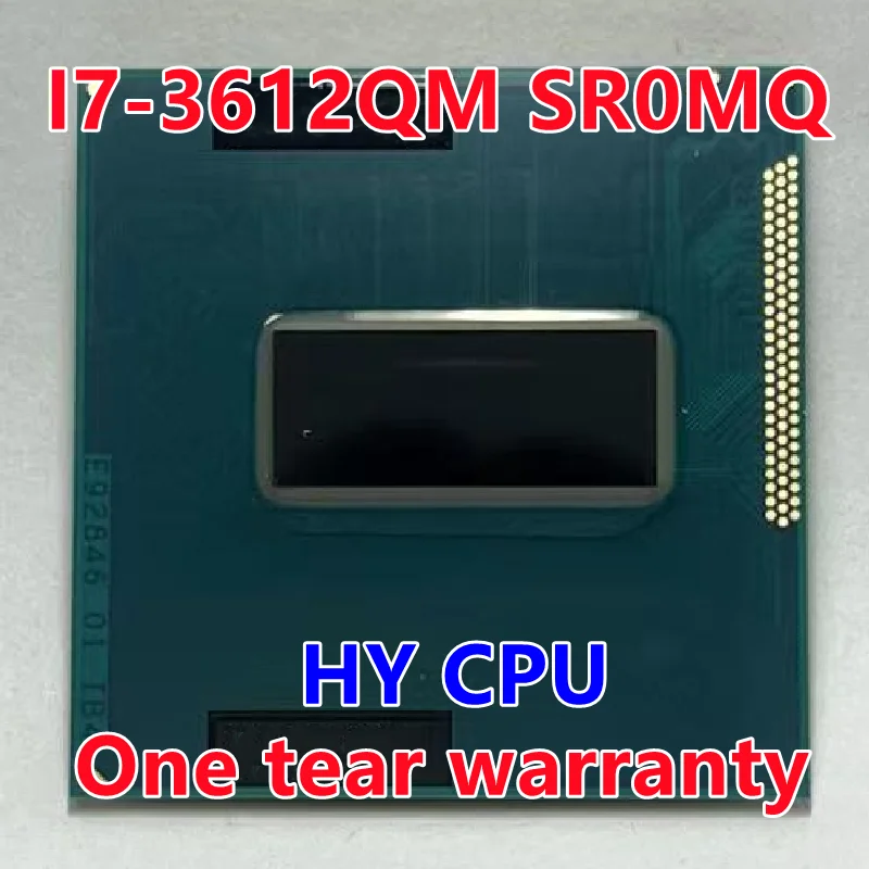 i7 3612QM i7 3612QM SR0MQ 2.1 GHz Quad Core Eight Thread CPU Processor ...