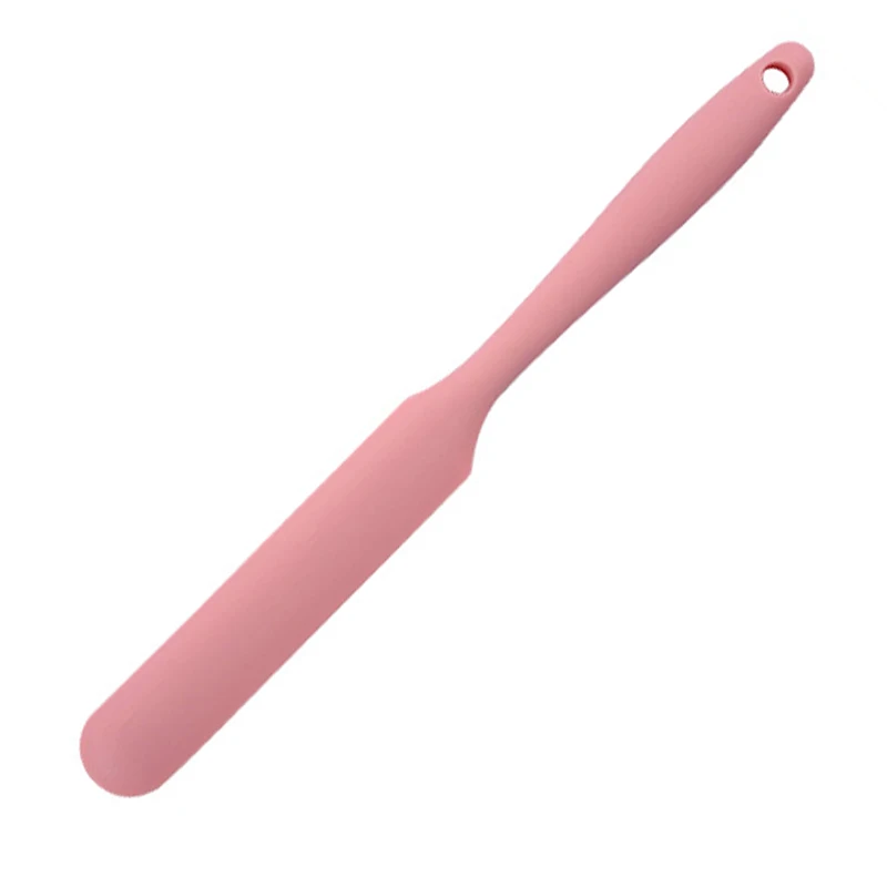 baking gadgets Small Silicone Long Scraper Color Cream Long Knife Scraper Cake Making Small Accessories Silicon Spatula Baking Tools for Cakes baking stencils Bakeware