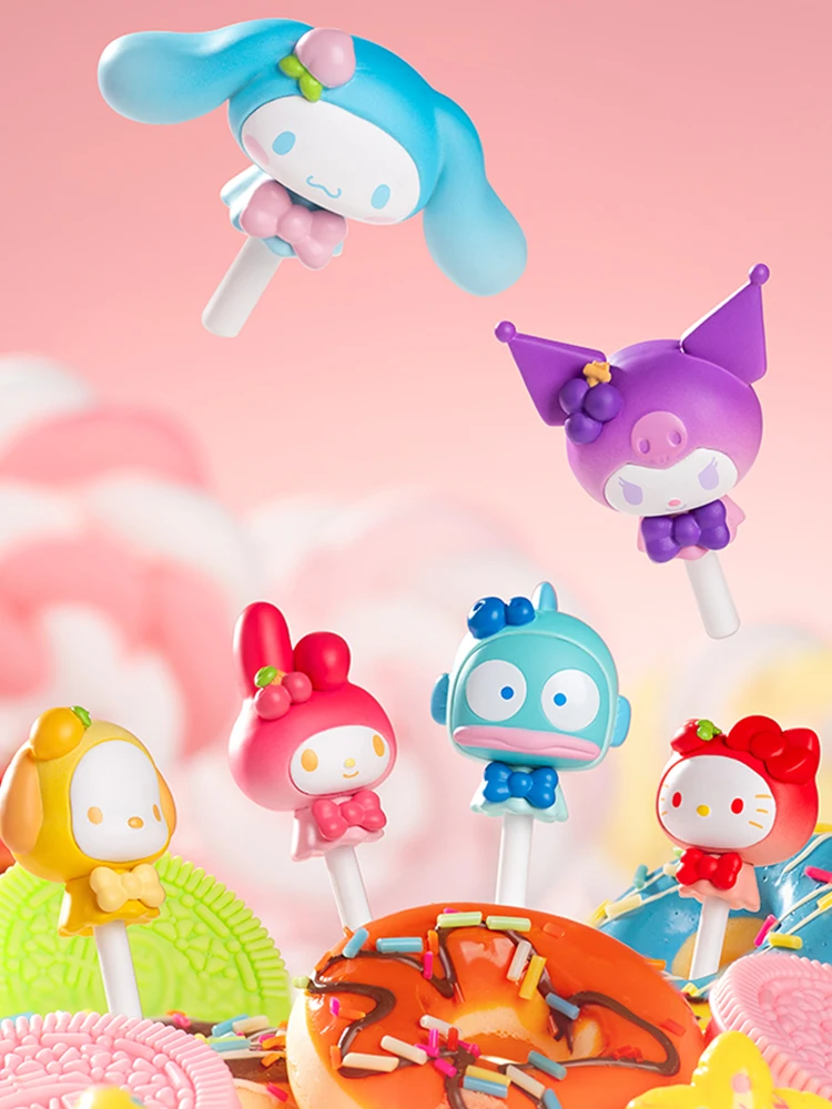 TOPTOY Sanrio Blind Bags Toys Lollipop Series Cute Mini Bean Blind
