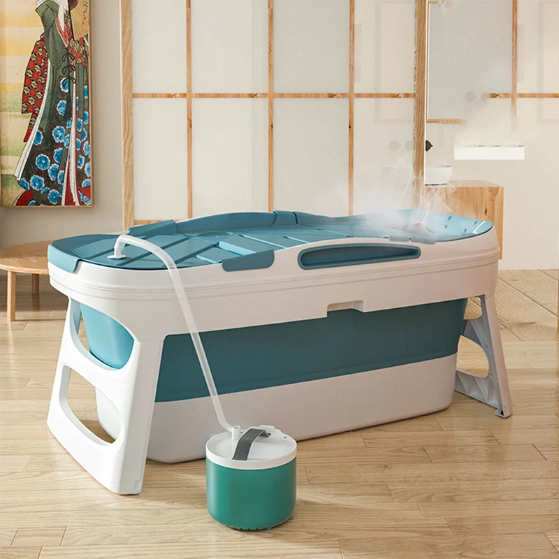 

Folding Bathtub Inflatable Bathtubs Portable Hydromassager Feet Ice Bath Barrell Jacuzzy Portatil Bathroom Showers DX50YTDX50YT