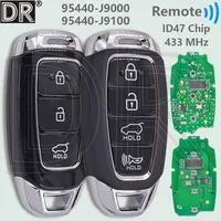 DR 95440-J9000 95440-J9100 ID47 ชิป 433MHz Keyless Go Car Remote Key TQ8-FOB-4F18 สําหรับHyundai Kona 2018 2019 2020