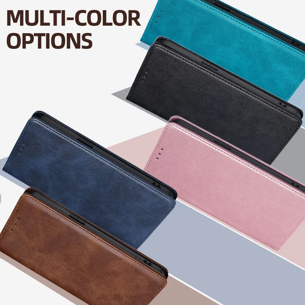 Business Magnetic Samsung Galaxy S25 Ultra S25 Plus Galaxy A56 A36 A26 A16 A06 M35 Leather Flip