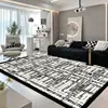 Nordic Modern Abstract Carpets for Living Room Home Floor Mat Study Large Area Rug Washable Bedroom Decor Minimalist Carpet 3