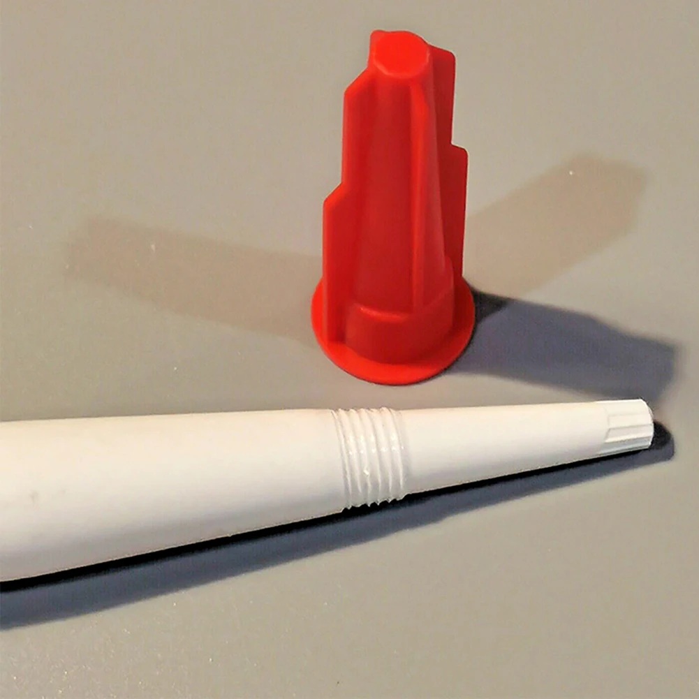 15PCS Caulking Gun Nozzles Caulk Nozzle Cap Lastic Glass Glue Nozzles Sealant Silicone Caulking Tips Construction Tool Parts 5