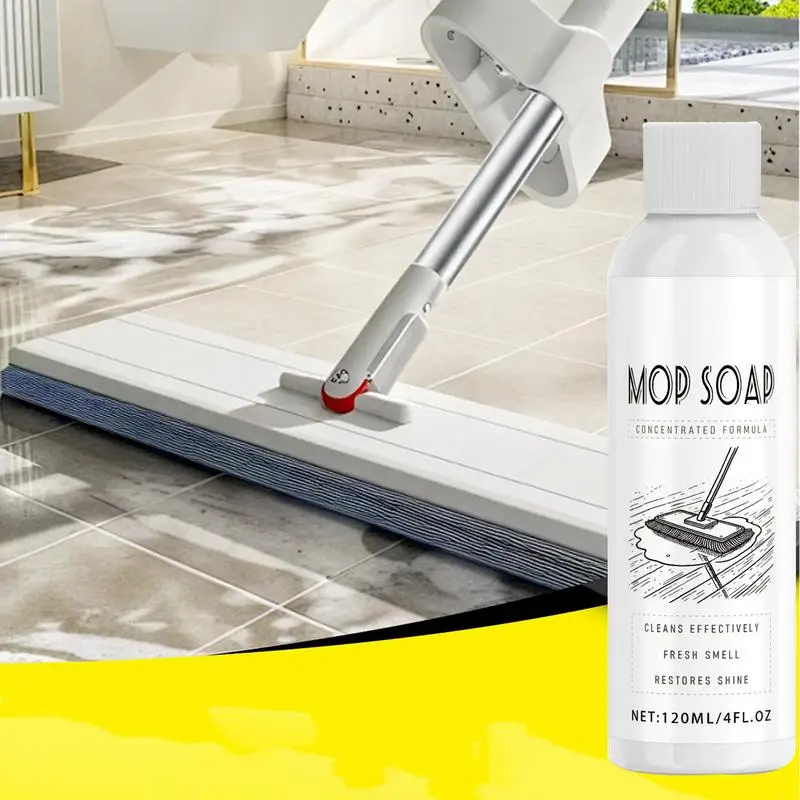 Mop Soap for Floor Cleaning Highly Scented Mop Cleaning Solution Scented Soap Household Supplies Cleaner for Home 120ml