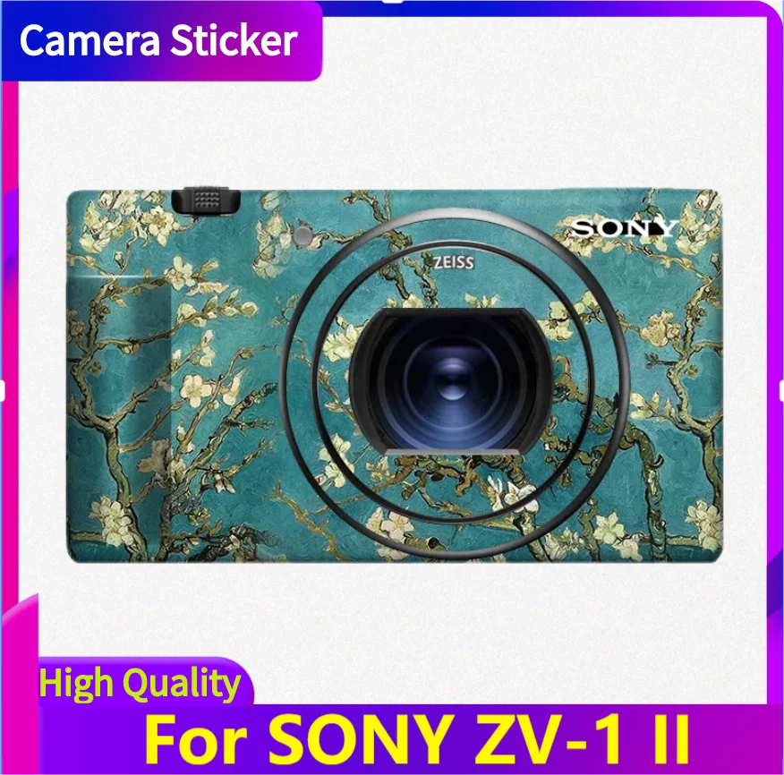 

For SONY ZV-1 II Camera Sticker Protective Skin Decal Vinyl Wrap Film Anti-Scratch Protector Coat ZV-1M2 ZV-1II ZV1 Mark 2 II