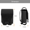 Handcuffs Pouch Molle Shackles Case Universal Handcuffs Holster Quick Release Standard Chain Cuffs Holder for Tactical Vest 6