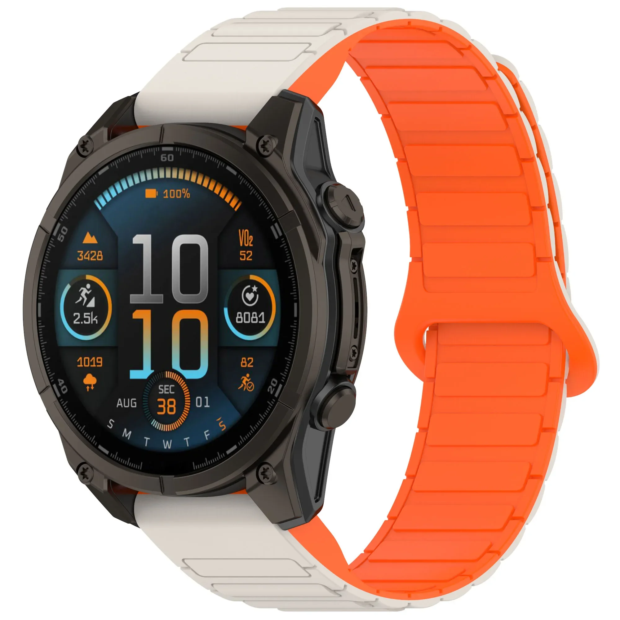 Magnetic Silicone Band - Versatile Quick Fit Bracelet Wrist Strap