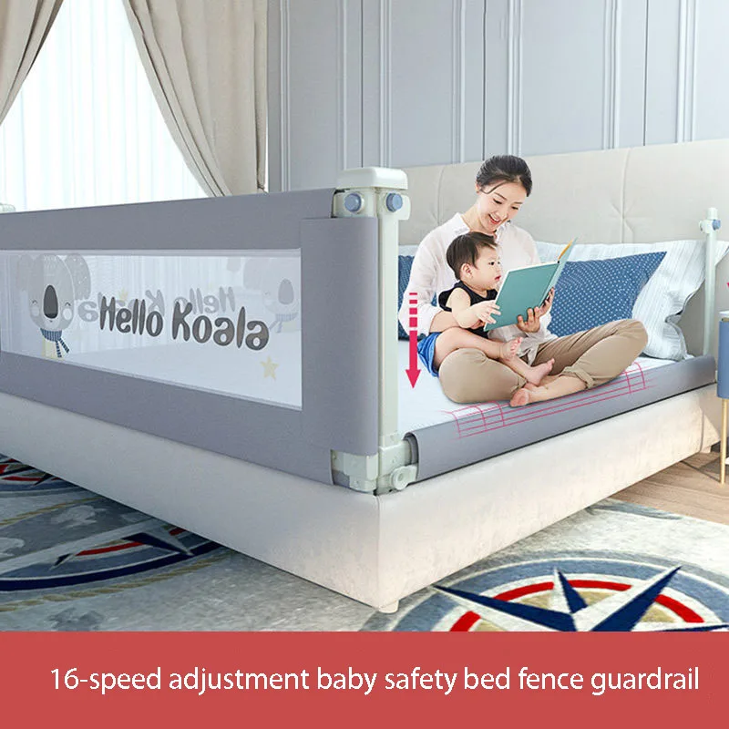 Barrera de cama anticaída para bebé recién nacido, Protector de 180cm para  dormitorio de niños, valla de seguridad para dormir sola, Riel de cama  Protector lateral - AliExpress