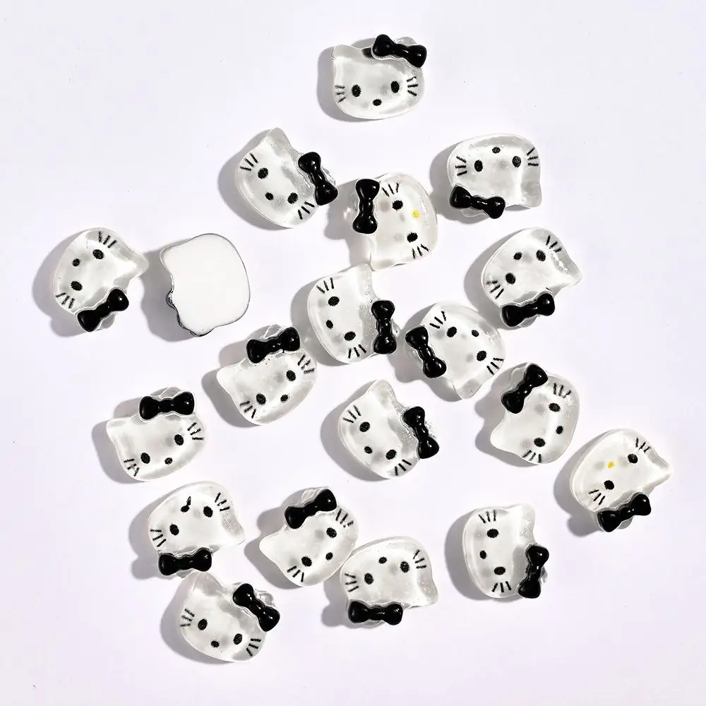 Hello Kitty Nail Charms for Acrylic Nail Tips Decor Kawaii