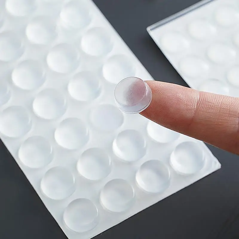 

Cabinet Door Bumpers 50PCS/100pcs Adhesive Clear Door Knob Stopper For Drawers Cupboards Cutting Boards Glass Tops Picture