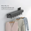 Folding Clothes Hanger Retractable Cloth Drying Rack Indoor&Outdoor Space Aluminum Household Clothes Organization WB3027 2