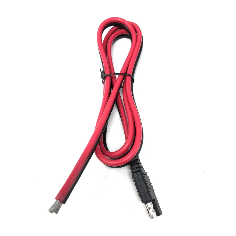DIY 100CM 12AWG 30A SAE Plug Harness Extension Connector CableSAE Plug Extension Lines Connector for Car Motor Solar Batteries
