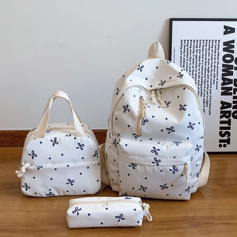 مجموعة مكونة من 3 قطع مطبوعة على شكل فيونكة مرحة:...