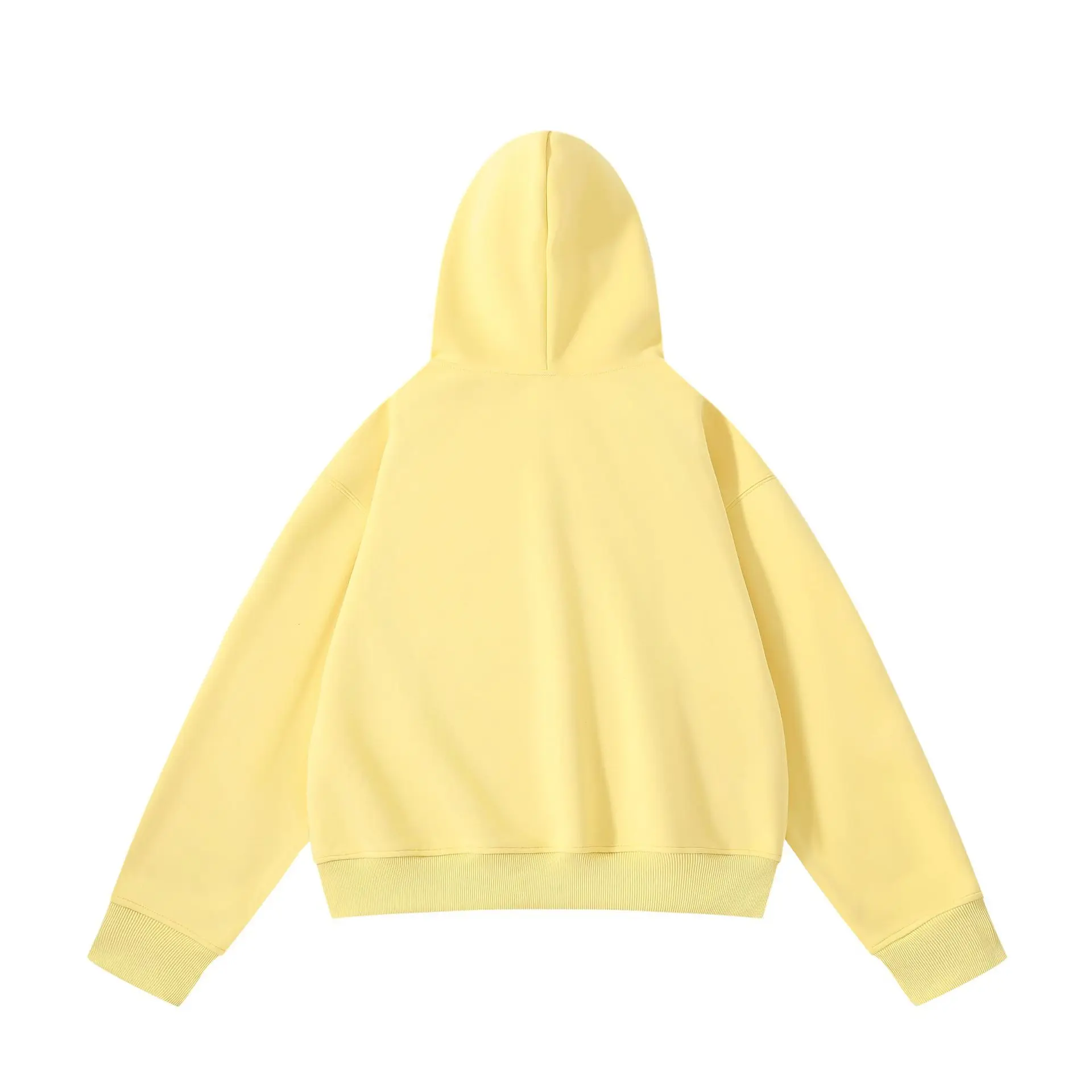 MAQVOB Top Quality 450G Heavyweight EU US Size High Street Clean Fit Short Hooded For Men And Women Loose Thick Boxy Hoodie