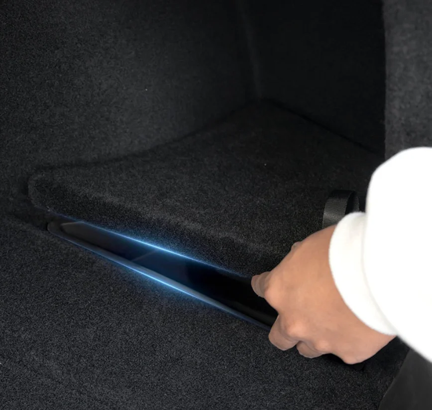 Tesla Model 3 Highland /- Trunk Sides Storage Bins Cargo Compartment Bucket TPE Box Boot Organizer & Carpet Lids car trunk organizer,trunk organizer,trunk storage holder,car interior organizer