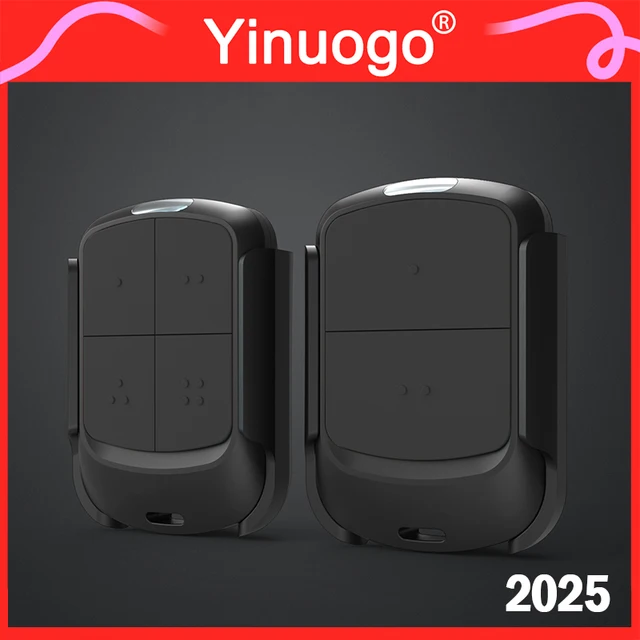 With Clip 280MHz to 868MHz MultiFrequency Electric Garage Door Opener Gate Remote Control Duplicator 433MHz Hand Transmitter 1
