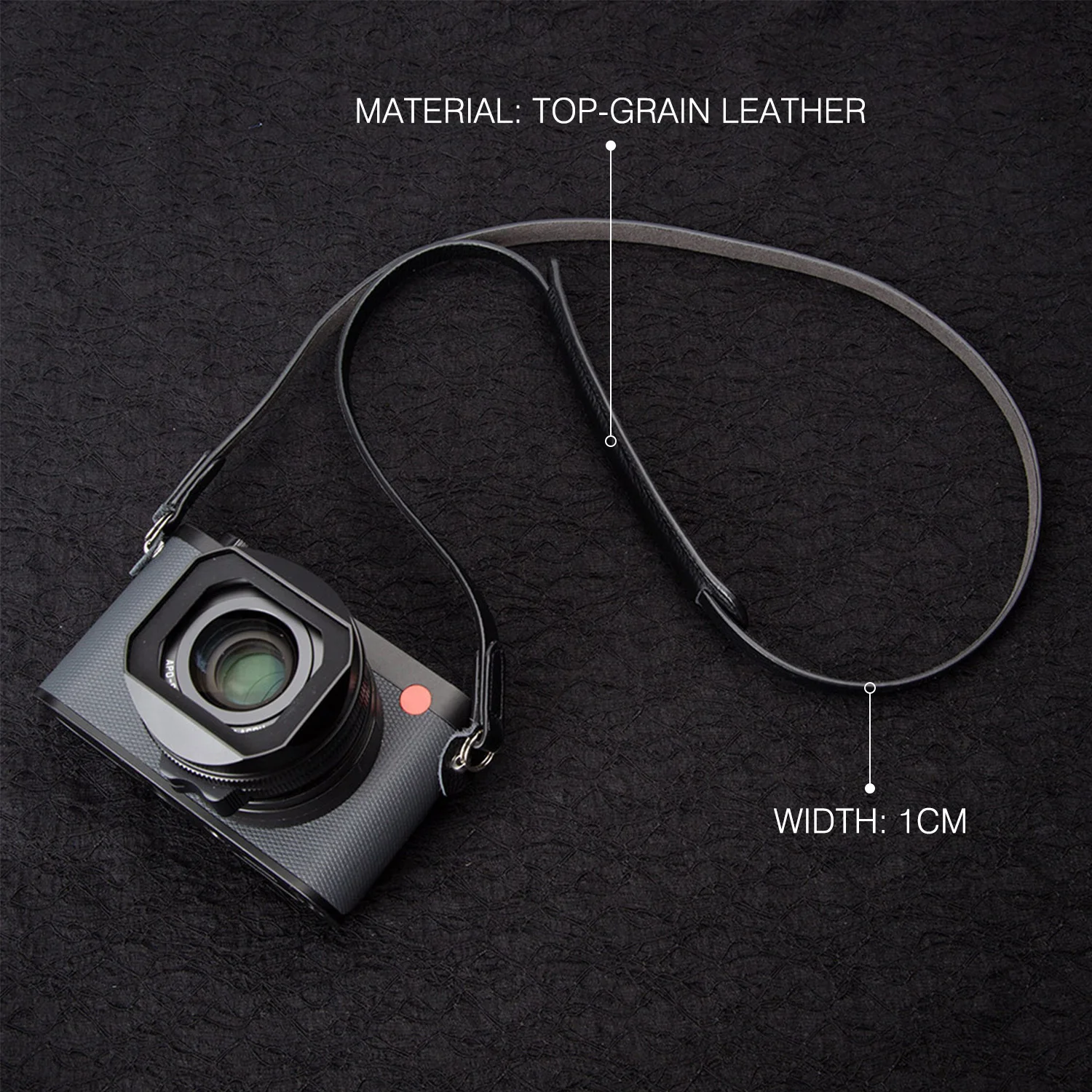 100cm 유니버설 랜야드 카메라 넥 숄더 스트랩 벨트 SLR DSLR 카메라용 진짜 소가죽 내구성 크로스 바디 넥 스트랩