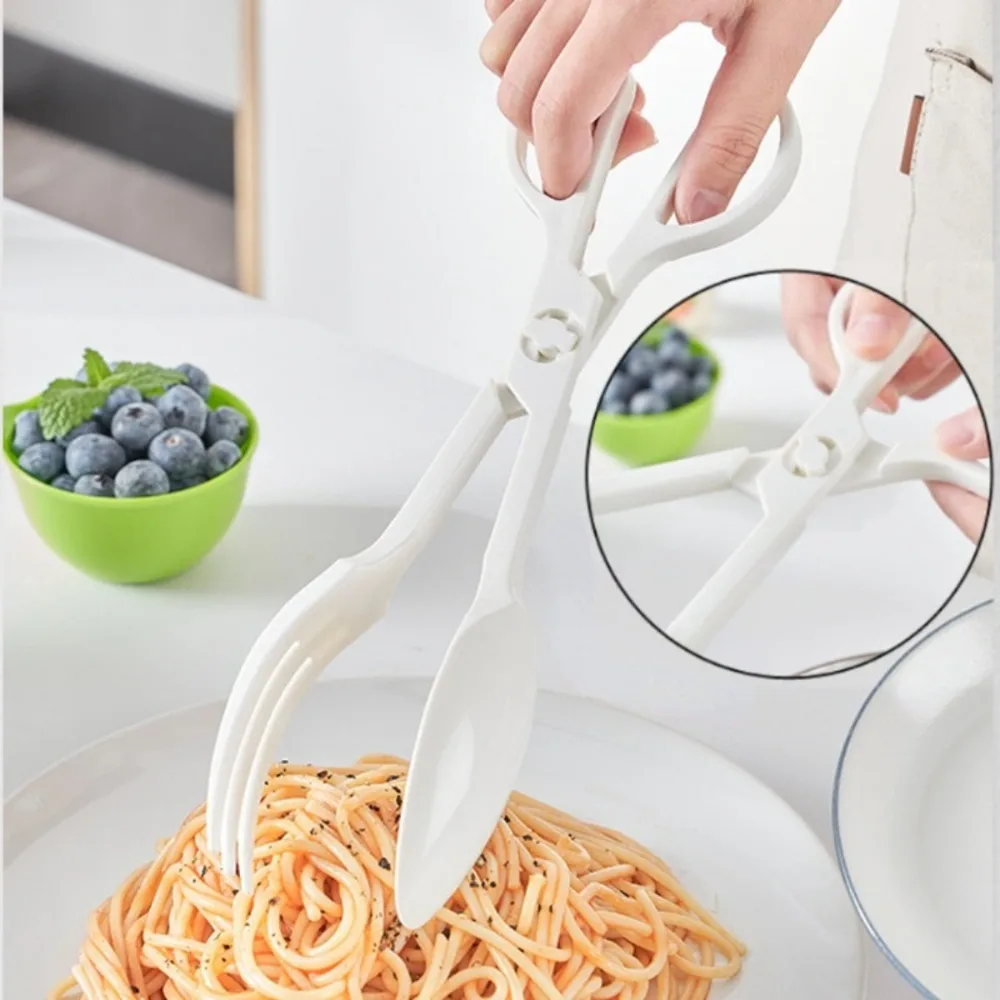Multifunctional Food Tongs Sandwich Bread Baking Tongs Salad Cake Detachable Bread Clip Kitchen Gadgets Combo Cookware