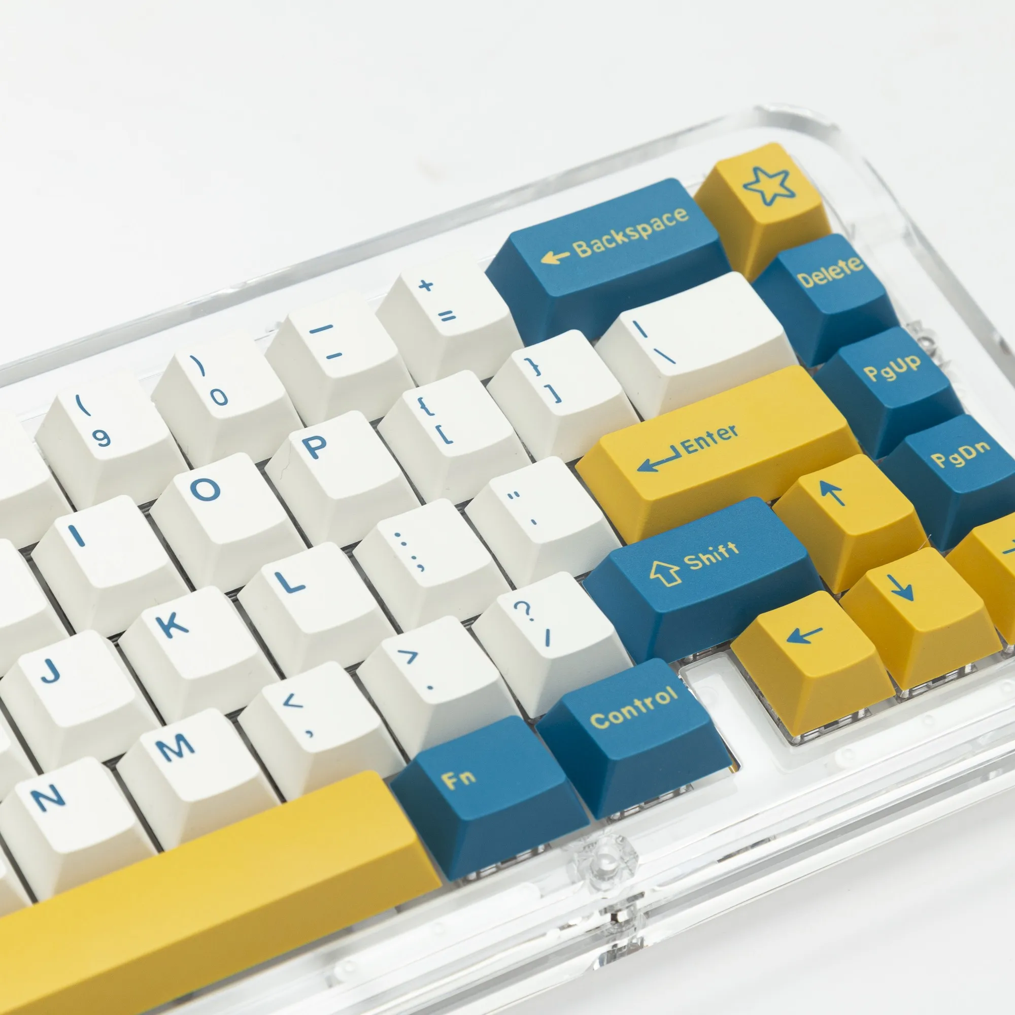 Pbt Double-shot Cherry Profile Keycaps Kit Cap Master Key para Mulher Gk61 Anne Pro Teclado Mecânico para Jogos Tecla 173 Gk61 - Imagem 2