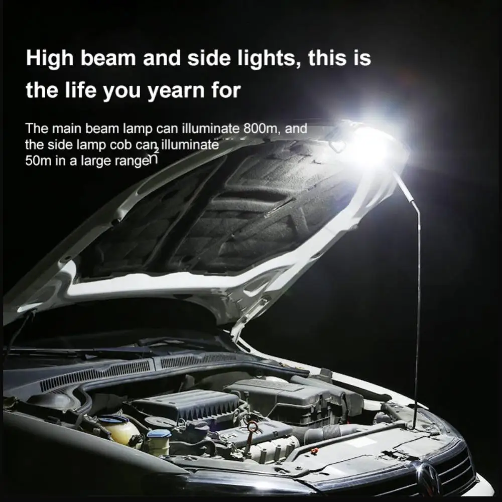 

Мини светодиодный фонарик, портативный USB Перезаряжаемый фонарик, светодиодный регулируемый фонарик, водонепроницаемый фонарь для работы, фотоосвещение для кемпинга