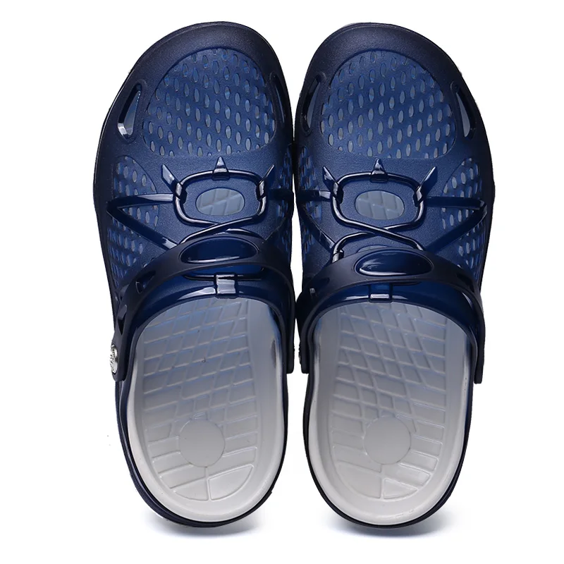 Fashion Slippers Casual Sandals Breathable Non-slip Comfortable Beach Shoes High Quality Home Slippers Outdoor Walking Male Shoe