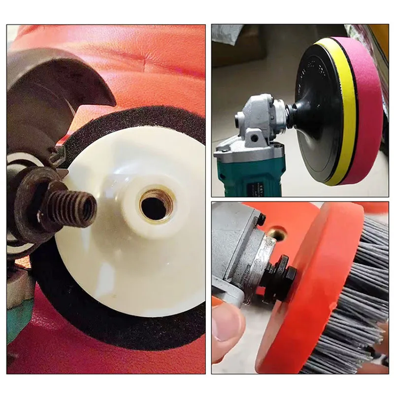 Angle Grinder Adapter Attachment Spindle Arbor Conversion Female To Male Connector Rod M10 M14 M16 Thread Power Tool Part