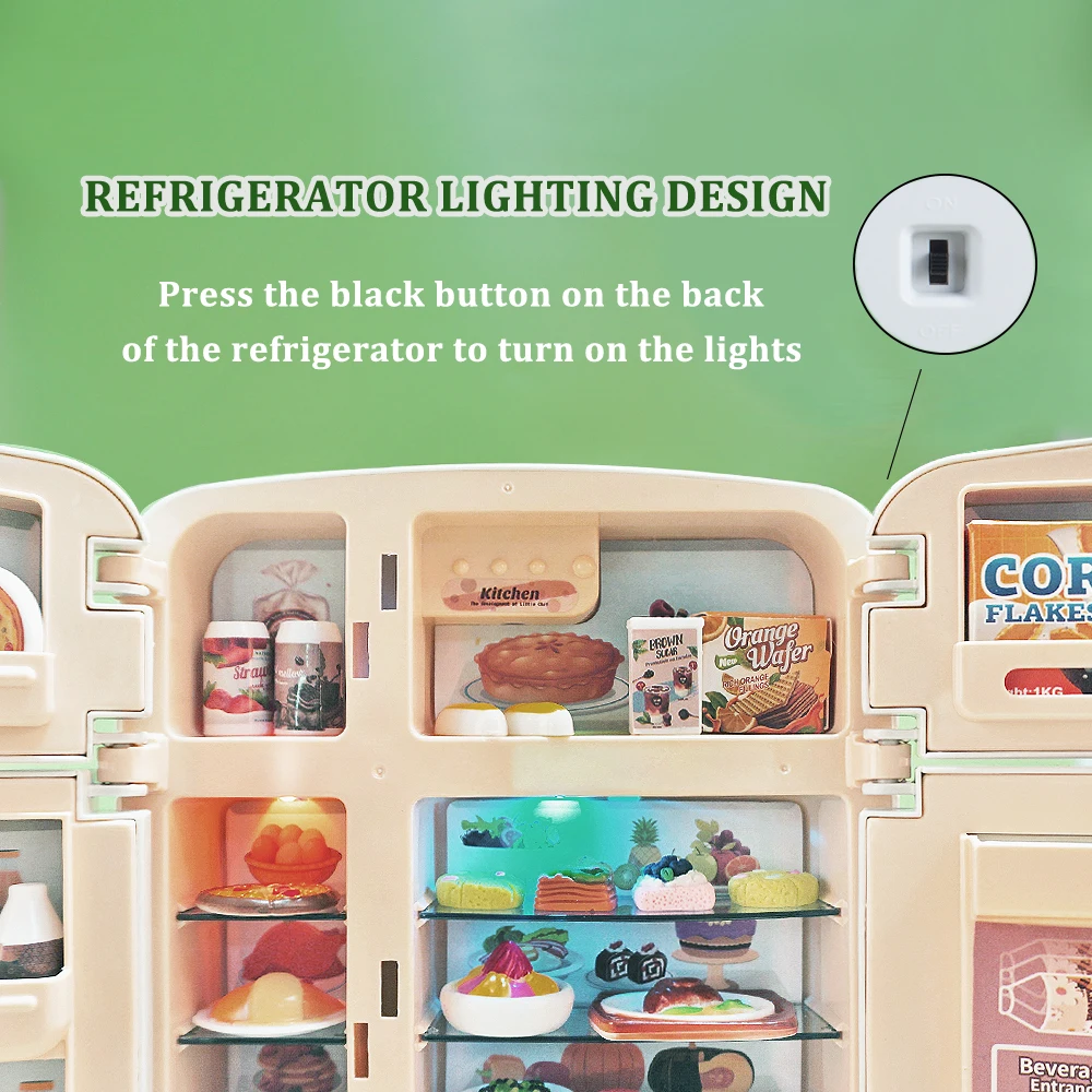Deluxe Miniature Food Cooking Set with Realistic Oven & Interactive Play Kitchen Features