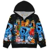 Hot Six Seven Zip Up Hoodies Children's Funny 67 Steal A BrainRot Sweatshirts Clothes Girl Boy Zipper Casual Fashion Tops