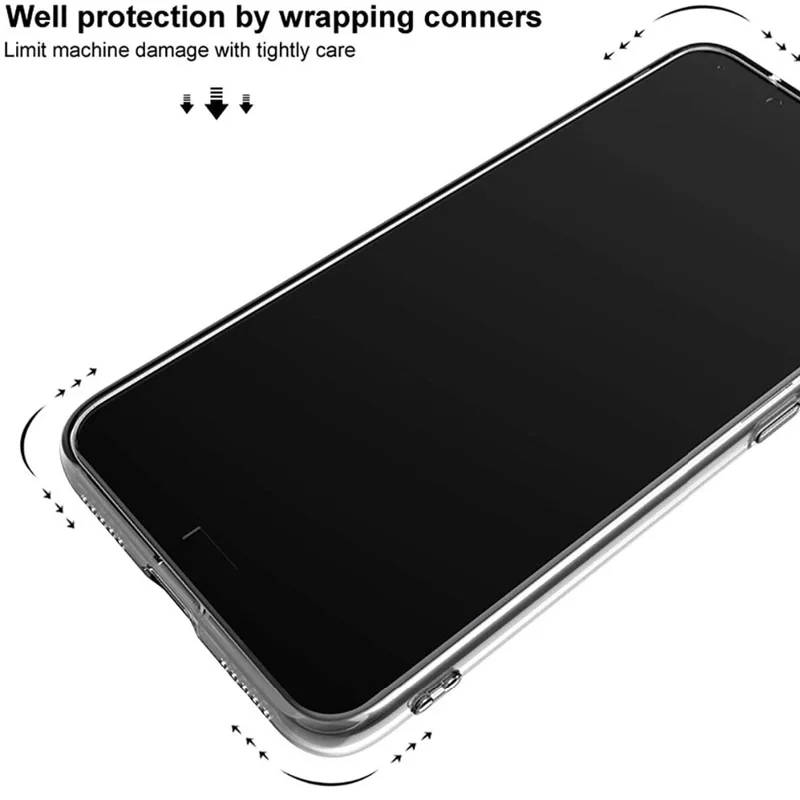 Transparent Ultra-Thin Clear Silicone Soft Case Cover