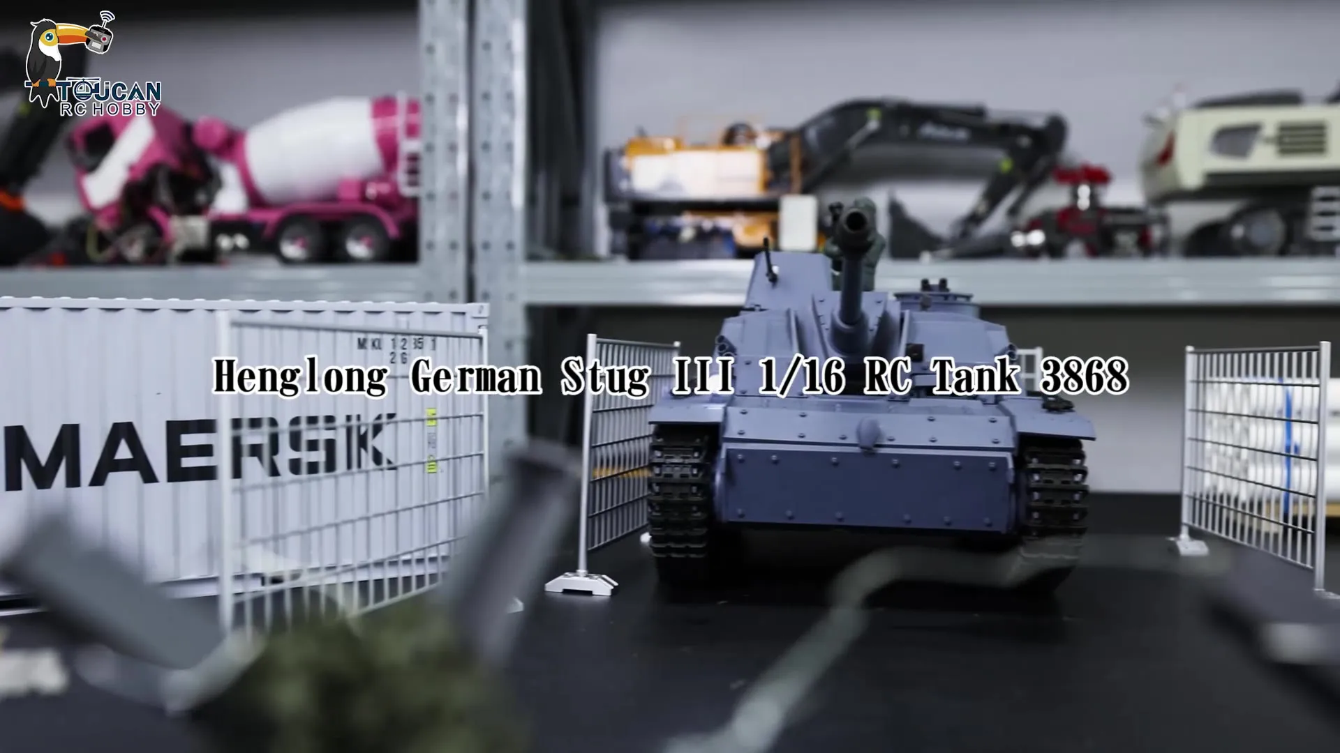Henglong German Sturmgeschütz Stug III F8 RC Tank RTR 1