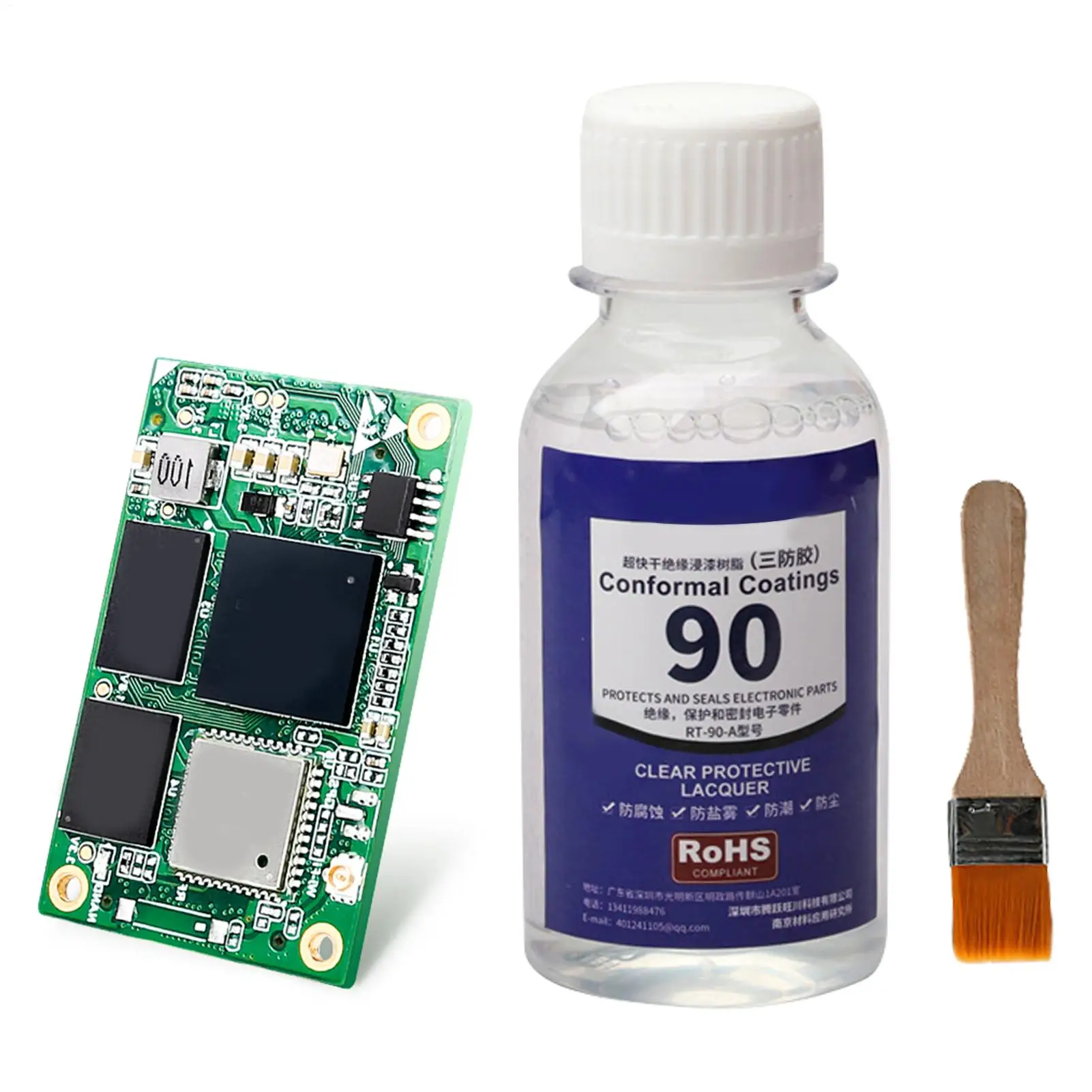 Clear Waterproof Insulation Sealant for Electronic Repairs - 100ml