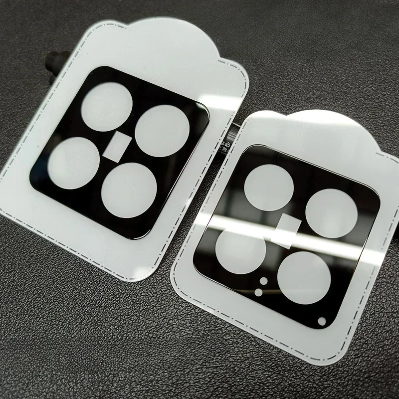 3D High-Quality Tempered Glass Camera Lens Full Cover Protective Cap