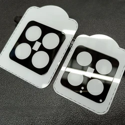3D High - Quality Tempered Glass Camera Lens Full Cover Protective Cap - Xiaomi 15 Pro (Black)