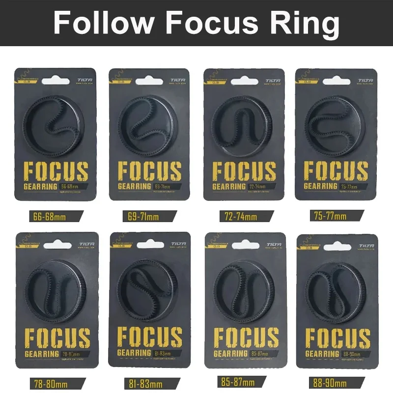 Tilta Seamless Focus Gear Ring 360 Rotazione Follow Focus Ring 46.5-90 Per Accessori Per Fotocamere Slr Dslr
