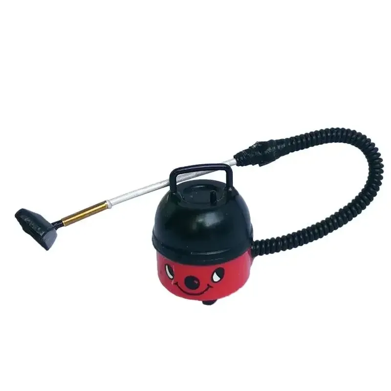 1 PCS Vacuum Cleaner Black And Blue 1/12 Dollhouse Miniature Accessory Baby Toys 2