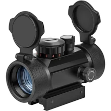 Tactical 1x40mm Reflex Red Green Dot Sight Riflescope with Free 11mm & 20mm Mount Rails