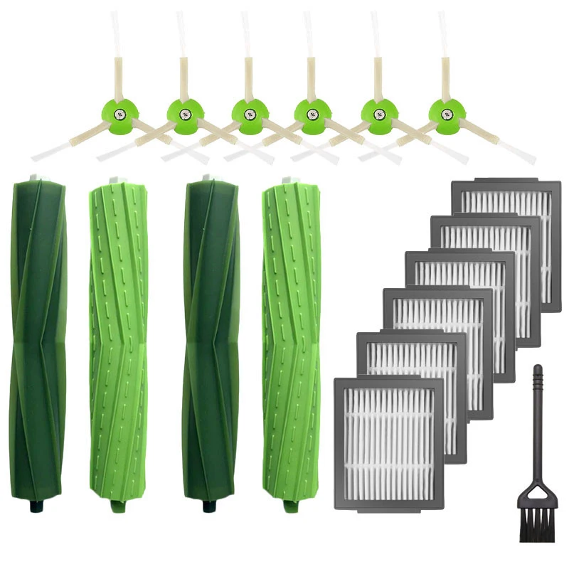 

Center Roller Side Brushes Hepa Filters for iRobot Roomba i Series i3+ i4+ i6+ i8+ J7+ Robot Vacuum Cleaner Accessories Kits