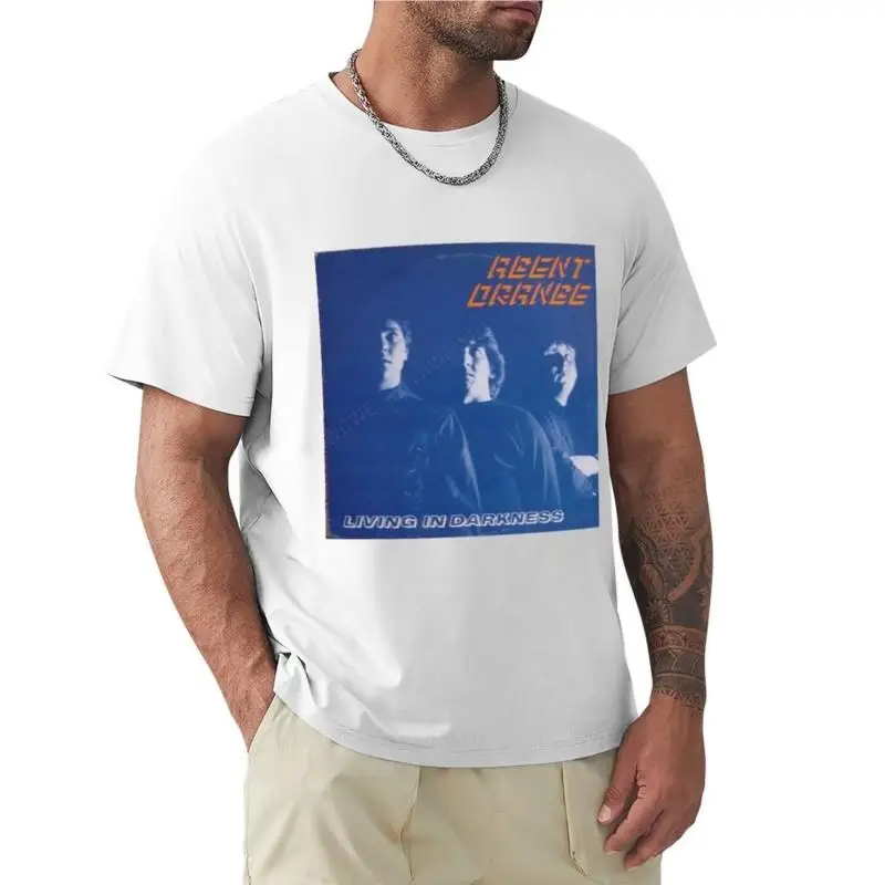 

Agent Orange Living In Darkness T-Shirt Blouse Tee shirt Men's cotton t-shirt tshirt men cotton teeshirt