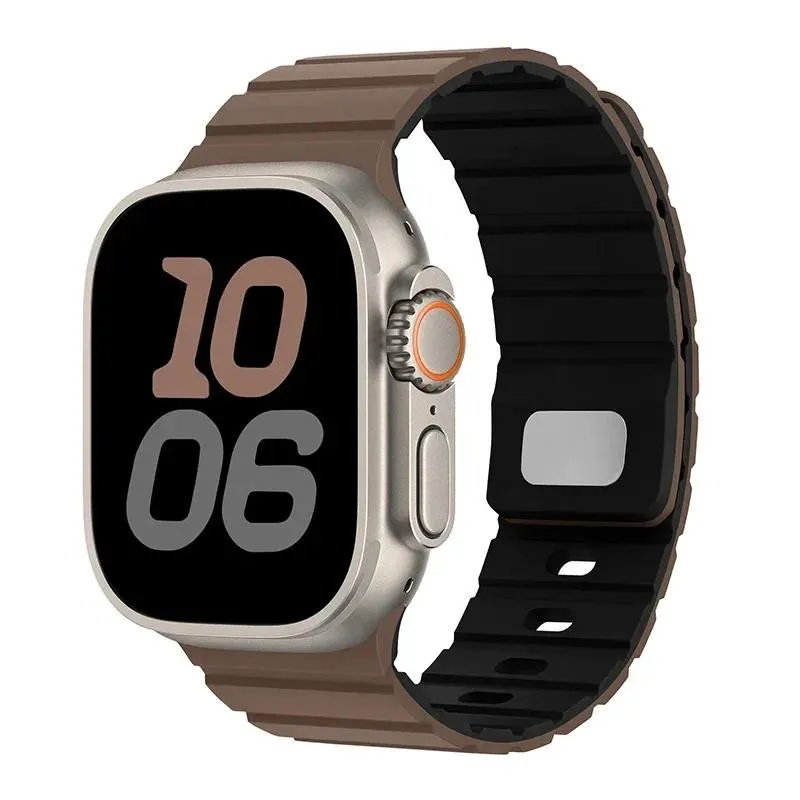 Silicone Magnetic Bracelet Watch Band