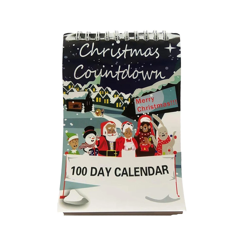 

Door Mount Count-down Calendar - Fun And Interactive Christmas Countdown Toy Non-toxic 100 Day