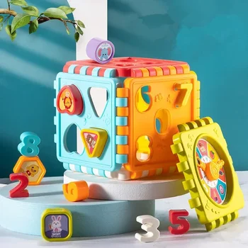 Toddler Shape Sorting Activity Cube 1