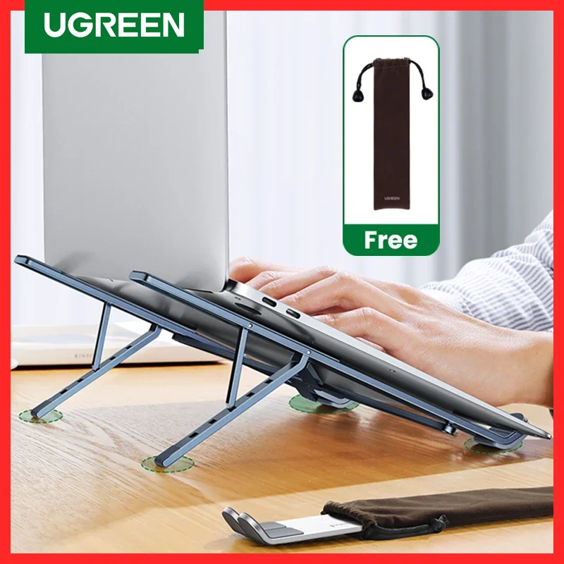 UGREEN Laptop Stand Holder For PC Macbook Air Pro Foldable Vertical  Notebook Stand Laptop Support Macbook