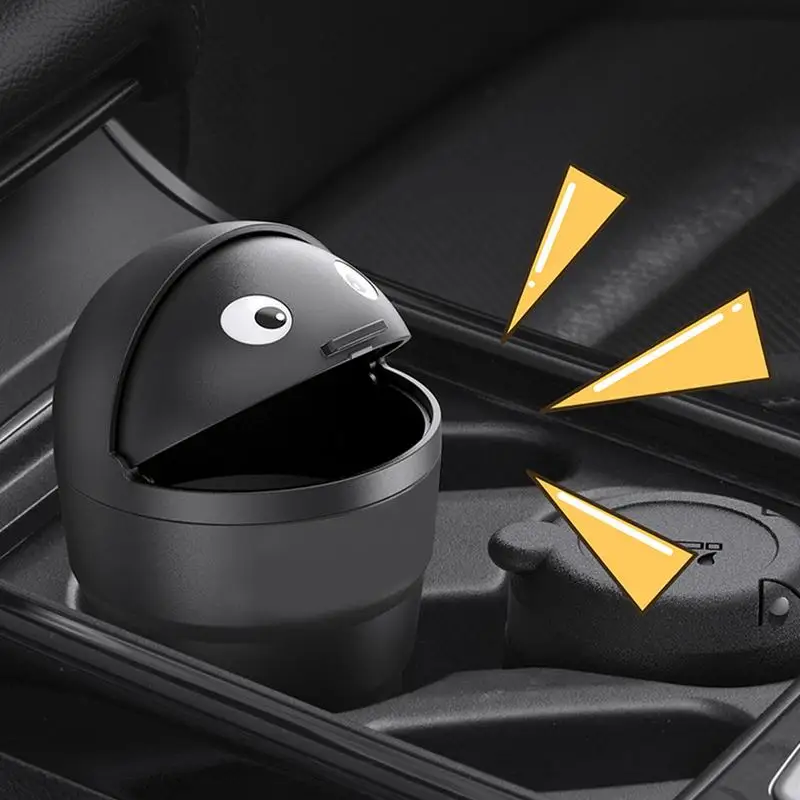 Car Trash Bin Storage Box Garbage Can Car Dustbin Waste Rubbish Basket Bin Organizer Storage Holder Bag Auto Bucket Accessories