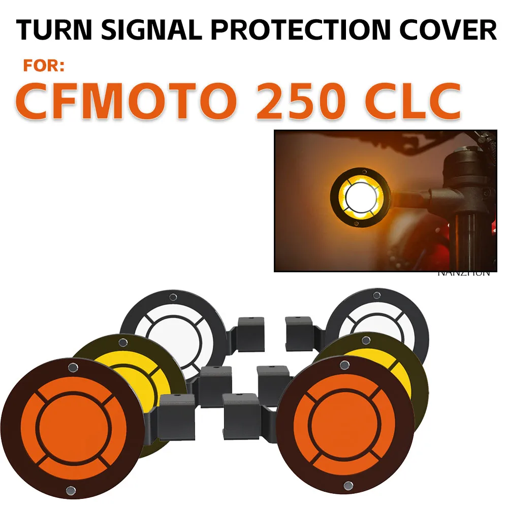 

Аксессуары для мотоциклов противотуманная фара поворотников для CFMOTO 250CL-C 250 CL-C 250 CLC 250 CLC250 защита для передней головки