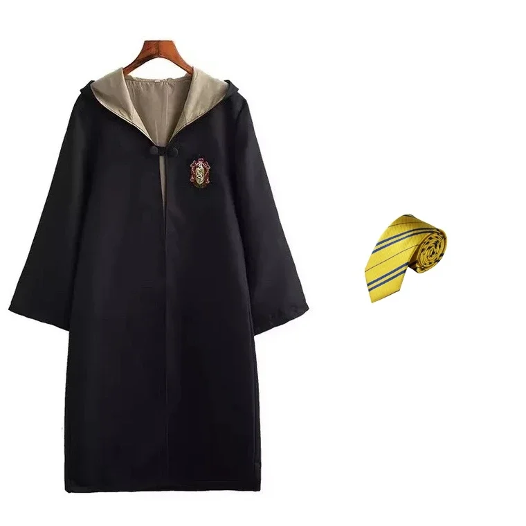 thumbnail image 1 of Capa mágica de Harry Potter para adultos, tallas S a XXL, para cosplay, Hermione, Gryffindor, para vacaciones, Halloween, disfraz universitario, accesorios, regalo, 1 of 5