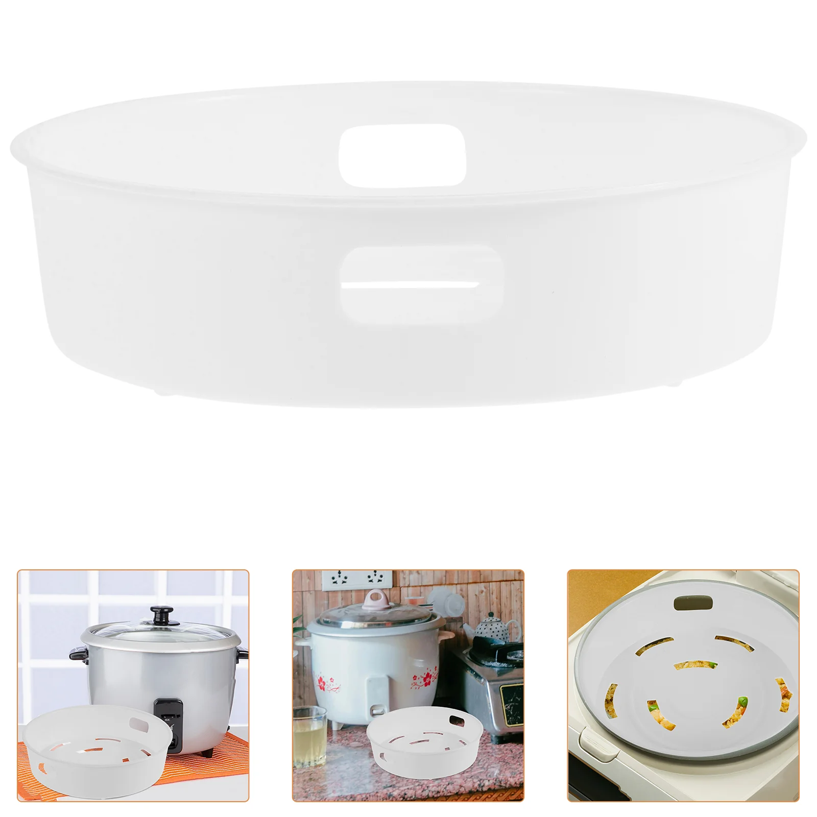 Rice Cooker Steamer Basket Vegetable Layer Accessories Multifunctional Safe Material Seafood DimSum Insert Kitchen