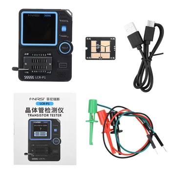 LCR-P1 Transistor Tester Diodo Triodo Capacimetro Resistenza ESR NPN PNP MOSFET SMD Capacità Resistenza Tester