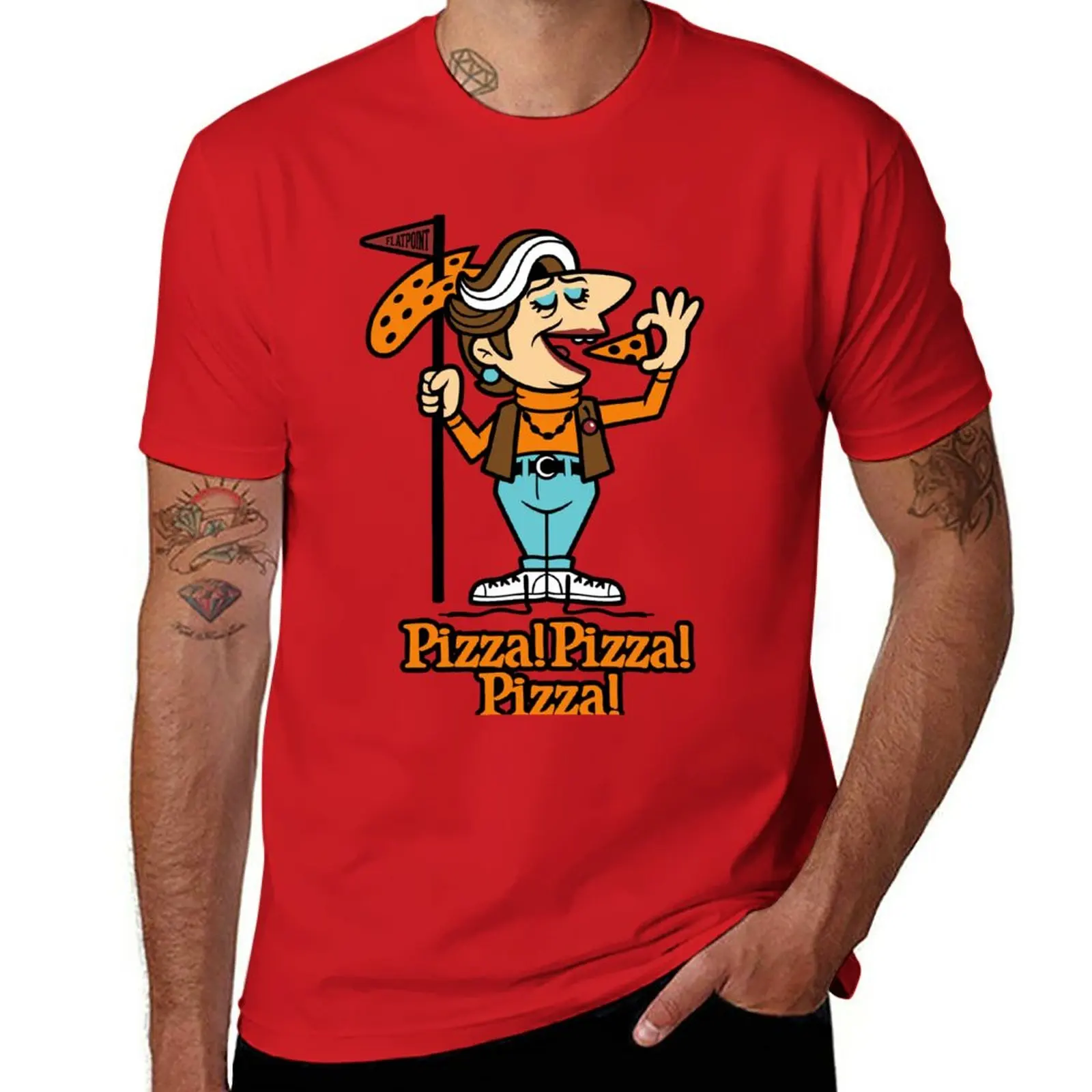 

Pizza! Pizza! Pizza! T-Shirt blanks boys animal print heavyweights mens funny t shirts